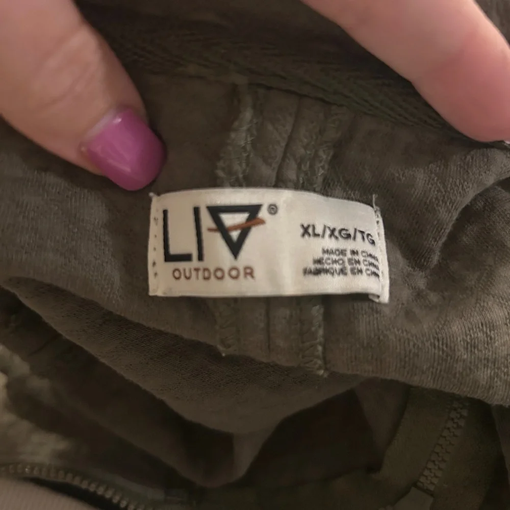 LIV Outdoors Olive Green Outdoor Full Zip Jacket - Picture 5 of 5